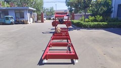 32″ Portable Sawmill 15HP 420cc RATO Gas Engines with E-Start Band Saw in US