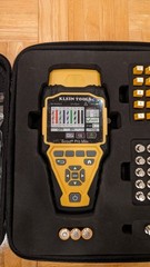 Klein VDV501-770 Scout Pro Max RJ45 RJ11 RJ12 Coax Cable Tester Kit + Extras