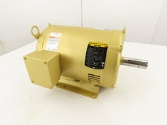 Baldor Electric Motor 10 HP 230/460V 3PH 1770 RPM 215T Frame Compare to EM3313T
