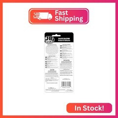 J-B Weld 31319 Black RTV Silicone Sealant and Adhesive – 3 oz.