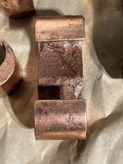 6 – BURNDY YGHC34C34 Copper Compression C Tap Connectors 300-500 kcmil