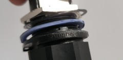 AMPHENOL RJF 190-030353-90 MODULAR COUPLER CONNECTOR, REV D, NNB
