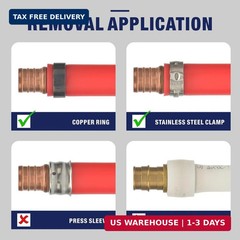 iCrimp PEX Removal Tool for F2098 Stainless Steel Clamps & F1807 Copper Rings, P