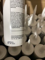 Case of 30 KINGSPAN Non-Skinning White Butyl Sealant Low VOC Expired 04/2025