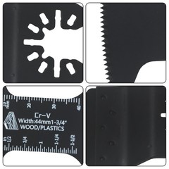 Multitool Blades 50Pcs – Arc Edge Japanese Tooth Oscillating Saw Blades 44MM