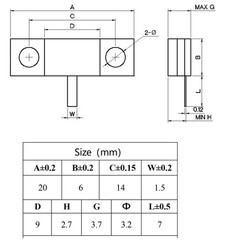 LJJDSLYU 5pcs 100w 50 ohm Dummy Load 1109 Resistor DC to 6Ghz ( 5Pcs 100w 50ohm)