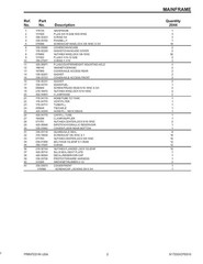 Skid Loader Parts Manual Fits 2044 & 2054 Mustang SKID-STEER SSN 006301 & Up