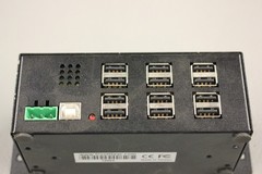 12 Port USB 2.0 Powered Hub w/ Port Status LEDs
