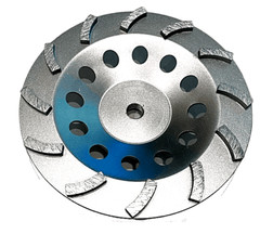 7″ Diamond Grinding Wheels Fast Grinding Concrete Masonry 5/8″-11 Thread 3 Pack