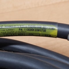 Brad Power 113030K20M070E Double Ended Cordset, 3 Pole, 14 Awg, 1300621044