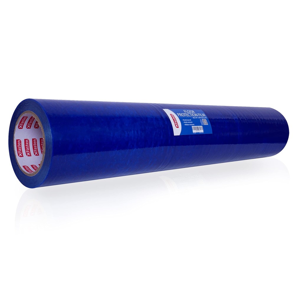 XFasten Floor Protection Film, 24-Inch x 200-Foot Roll, 3 mils