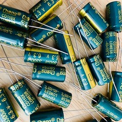 3300uF 6.3V Electrolytic Capacitors Green 6.3V 3300uF Volume 10×20 mm Choose Qty