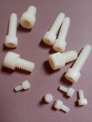 Nylon, Plastic Socket Head Allen Head Bolts 632-1/4″ Thread Packs of 10