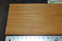 Teak Raw Wood Veneer Sheet 8.5 x 25 inches 1/42nd M4669-85