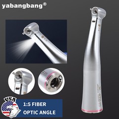Dental 1:5 LED Fiber Optic Contra Angle Handpiece Fit NSK Ti-MAX X95L