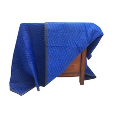 UBMOVE Pro Moving Blankets (2 Pack) 72″x80″ Blue 35lbs/doz 2.92lb/Ea