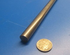 4140/4142 Steel Rod, Metric 12 mm Dia. (-0.051) x 3 FT Length