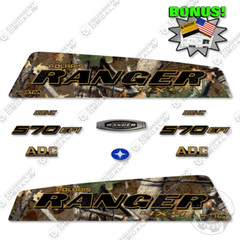 Fits Polaris Ranger 570 EFI Decal Kit UTV – Pursuit Camo – 7 YEAR 3M VINYL!