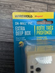 Wiremold White, Extra Deep Switch/Outlet Box, NMW35 [94]