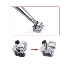 AZDENT Dental Orthodontic Metal Self-Ligating Brackets Roth 0.022″ 345 hooks