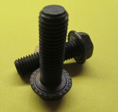 Flange Serrated Bolt, 10.9, FT, M12 x 1.75 x 40 mm Length, 5 Pc