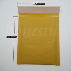 30/50pcs Yellow Kraft Bubble Mailers Padded Envelopes Shipping Bags Self Seal