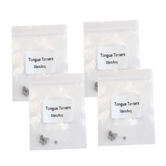 Dental Ortho Bite Turbos Openner Tongue Tamers Monoblock Bondable Hinge 10 Packs