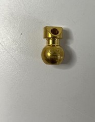 FIVE (5) QPM BrassBall Angled Outlet Coolant 12mm Nozzle Dia BB11021 (NEW)