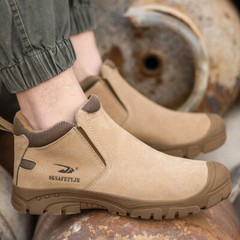Safety Shoes Men Indestructible Shoes Construction Work Shoes Male Welder Boots