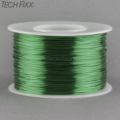 Magnet Wire 24 Gauge AWG Enameled Copper 396 Feet Tattoo Coil Winding 155C Green