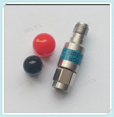 Stainless steel 2W SMA RF Attenuator RF SMA-JK Attenuators DC-6GHz 50ohm 5dB