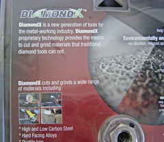 CGW DiamondX Depressed Center Grinding Disc 6″ x 5/8-11 for Cutting and Grinding