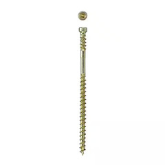 #8 X 3-1-1/8 In. Exterior / Interior Trim Head Wood Composite Screws Powertrim T