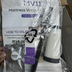 Onson MV11 Mattress Vacuum Cleaner 16Kpa UV HEPA Gray Purple New Sealed