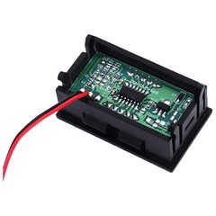 LED 12V ~ 24V Digital Display Voltmeter Car Motorcycle Voltage Gauge Panel Meter