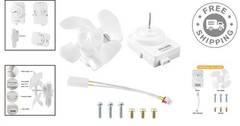 High Compatibility Refrigerator Condenser Fan Motor Kit – 120V, Easy Install