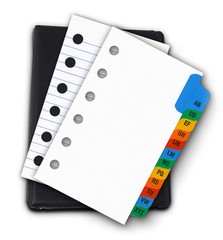 3 x 5 inch 6 Ring Binder Kit