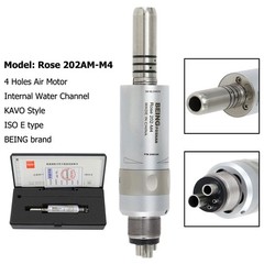 BEING COXO Dental Air Motor 4 6 Hole LED Fiber Optic Slow Speed Handpiece E Type