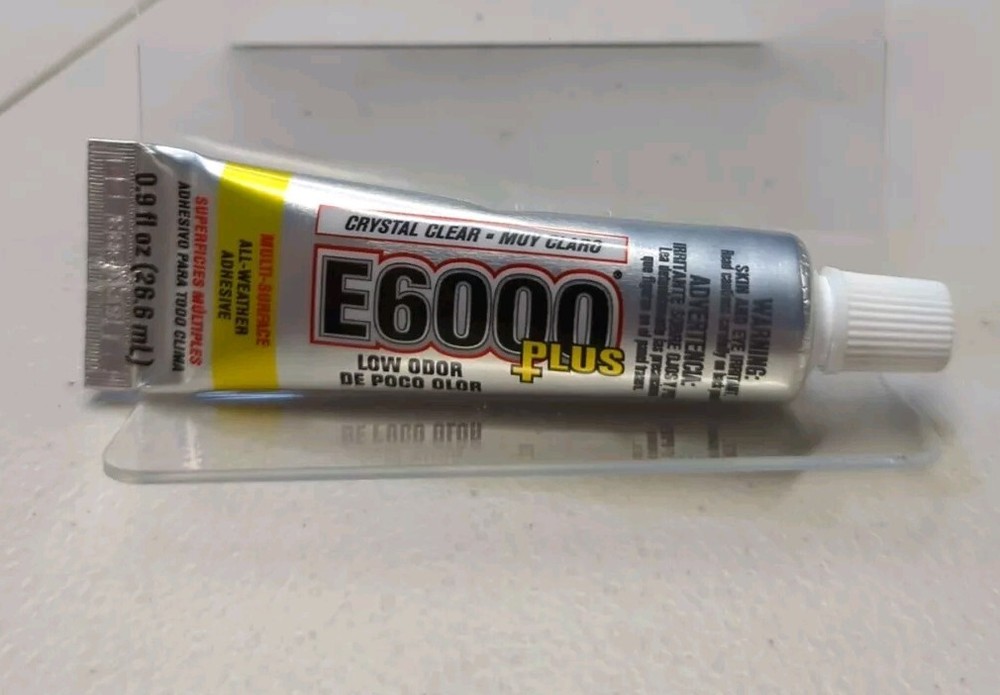 Project Glue – E6000 Plus – Multi-Surface, Craft & More – Clear – .9 fl oz