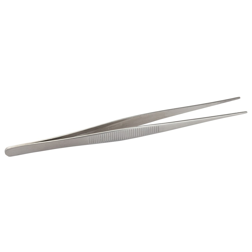 Tablecraft 10754 6 1/4 in Stainless Steel Bar Tweezers