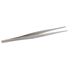 Tablecraft 10754 6 1/4 in Stainless Steel Bar Tweezers