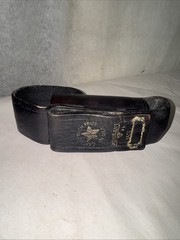 Boston Leather 5526 MK-4 Chemical Spray Holder Black Leather Duty Belt Mace Case