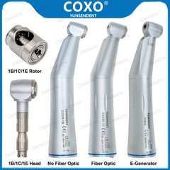 COXO Dental Contra Angle Straight Handpiece Fiber Optic 1:1 Inner Channel E Type