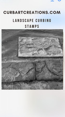 Wisconsin Ridge Granite Vertical Concrete Stamp/Landscape Curbing Stamp