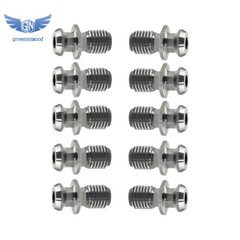 New 10pcs CAT50 45°1.140″ Pull Stud Coolant Thru Retention Knob for Mazak US