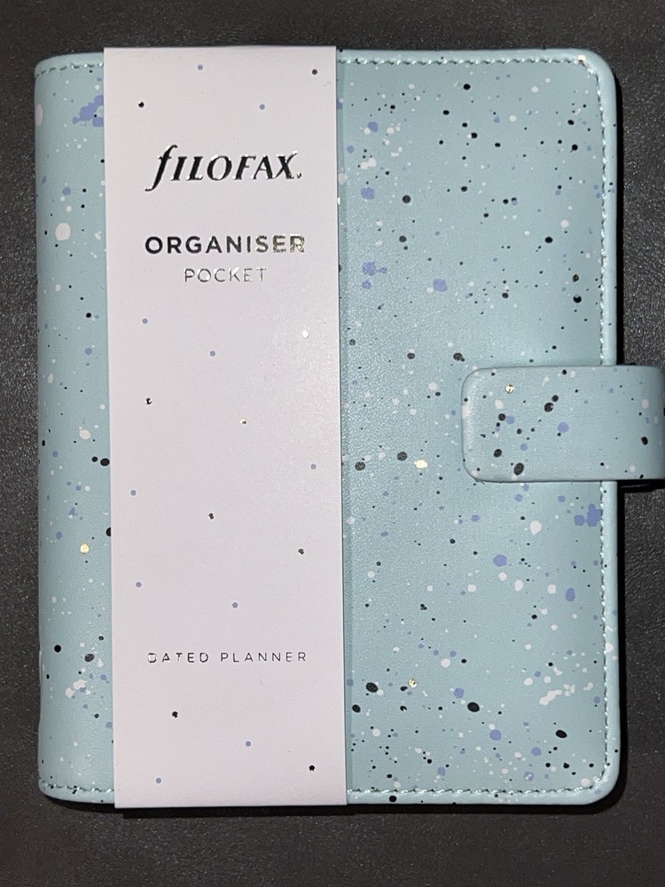Filofax Expressions Mint Pocket Size Organizer Planner Ring Binder 2024 NWT!