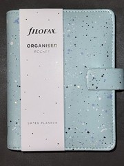 Filofax Expressions Mint Pocket Size Organizer Planner Ring Binder 2024 NWT!