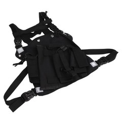 Radio Chest Harness Bag Oxford Cloth Universal Walkie Talkie Chest Pocket W ANDA