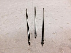 SPI Combined Drill & Countersink 1/8" Body Dia x 5" OAL HSS Qty. 3