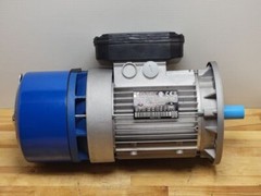 MGM Electric AC Brake Motor BA 90 LA4, 60 Hz, 1.8 kW, 1680 RPM, 230/460VAC